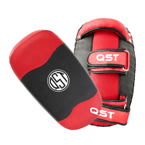 เป้าเตะโค้งคุณภาพสูงสำหรับศิลปะการต่อสู้  โลโก้สั่งทำได้  ขายส่ง  เป้าเตะเทควันโด  เป้าซ้อมมวยไทย MMA  ทำจากหนัง PU - Product Image 6