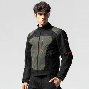 Veste de moto personnalisée OEM, veste de moto en Cordura 300D pour la vente |   Cordura imperméable pour homme |   Motocyclettes de course - Product Image 5