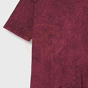 Créez votre propre logo, t-shirts pour hommes en coton 100%, lavage à l'acide, vêtements décontractés, dernier design, t-shirts pour hommes en coton lavé à l'acide - Product Image 4