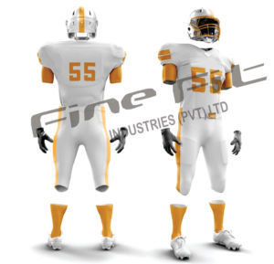 เสื้อกีฬาเสื้อฟุตบอลอเมริกันโพลีเอสเตอร์ระบายอากาศ - Product Image 6