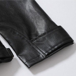 Dernières tendances en matière de vestes en cuir pour hommes fabriquées au Pakistan, de haute qualité, respirantes, vente en gros, faible MOQ - Product Image 5