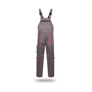 2024 Factory Sale Breathable 100% Cotton <b>Coverall</b> Construction Industry Safety Work Uniform with <b>Bibs</b> for Workers - Product Image 1
