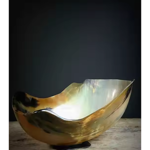 Cuencos rentables, juego de vajilla de cuerno y acero, 2025 cuencos para servir, platos, mezcla y espuma de Palma, cuenco para afeitar, producto superior. - Product Image 1