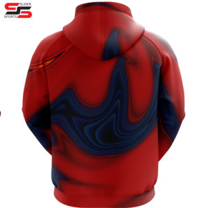 Sudaderas con capucha personalizadas Sublimación Sudaderas con capucha de lana pesada 100% Poliéster para deportes - Product Image 2