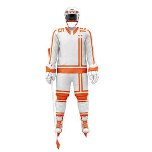 Uniformes de Hockey sobre Hielo Personalizados Estilo 2025, Tela 100% Poliéster, Ecológicos y Transpirables para Hombre - Product Image 2