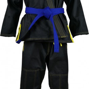 Venta al por mayor transpirable adultos ropa deportiva brasileño Jiujitsu uniforme artes marciales desgaste cordón cintura 2 piezas Jiujitsu traje - Product Image 6