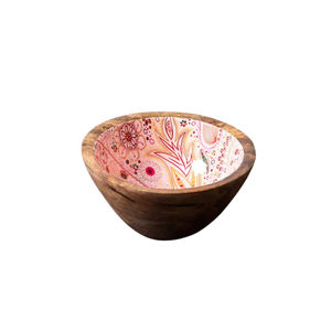Cuenco estampado de madera de ACACIA de alta calidad, cuenco a la moda para restaurantes y hoteles - Product Image 1