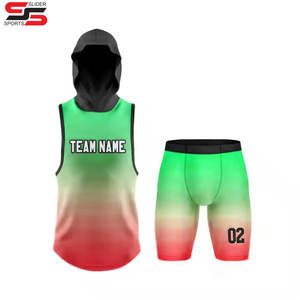 Sublimación personalizada 7V7 uniformes de fútbol 7on7 uniformes con nombre y números de equipo conjunto de uniforme de desgaste de equipo - Product Image 1