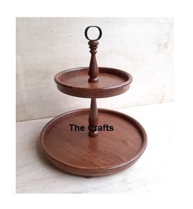 Soporte para Servir Pasteles de Madera y Metal, Soporte para Servir Postres y Pasteles de Tamaño y Forma Personalizados a un Precio Accesible - Product Image 4