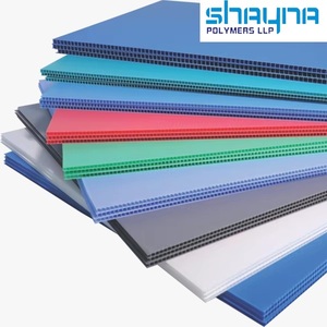 Feuille de plastique très durable PP tôle ondulée cannelée creuse pour revêtement de sol feuilles de plastique - Product Image 5