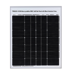 Panneau solaire monocristallin PERC demi-cellule TRIGOO 410W avec cadre en aluminium noir - Product Image 2