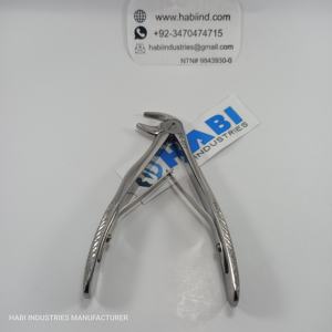 Fórceps Dentales Manuales Ergonómicos de Alta Calidad, Instrumentos Quirúrgicos de Metal, Certificación CE, Patrón Inglés Inferior Anterior, Venta al por Mayor - Product Image 6