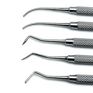 Instruments dentaires professionnels de haute qualité, double extrémité, en acier inoxydable, pour le composite, le remplissage, l'orthodontie, CE - Product Image 4