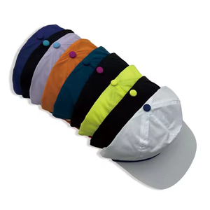 Gorra de Béisbol Unisex de 5 Paneles con Cuerda, Logotipo Personalizado, Visera Plana, Sin Estructura, Gorras Impermeables con Cierre a Presión, Deportivas, para Exteriores, Bordado 3D - Product Image 3