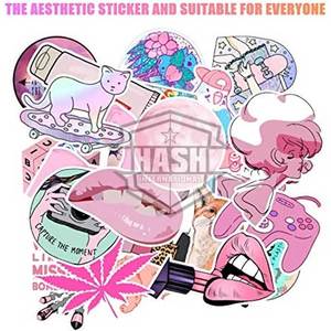 Dán keo tùy chỉnh hợp thời trang với logo của riêng bạn giá thấp cho hàng may mặc may mặc làm bằng chất liệu PP có sẵn trong tất cả các màu - Product Image 4