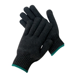 Guantes de seguridad de trabajo de protección laboral de construcción de alambre de acero de tungsteno negro nivel A9 con resistencia a cortes antideslizantes - Product Image 6
