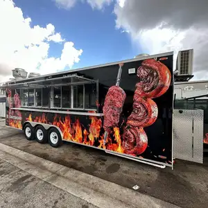 Buy New Trailer For Fast Food Trailer Food Truck Street Food Cart Trailer At Cheap Prices