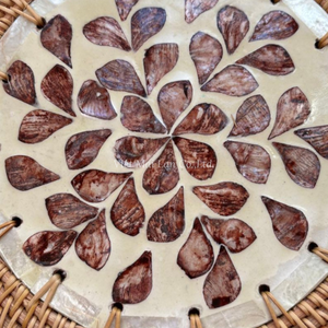 Mantel Individual de Nácar Natural con Tejido de Ratán para Decoración Minimalista del Hogar y Comidas Diarias de Vietnam - Product Image 2