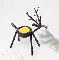 Décoration d'intérieur moderne, lanternes en céramique et en fer doré, résistantes à la chaleur, faites à la main, pots, décorations de table uniques pour Pâques et Noël, centre de table