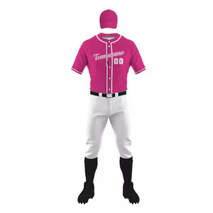 2025 qualité prix usine professionnel fabrique un uniforme de baseball conception de sublimation gratuite à vendre - Product Image 1