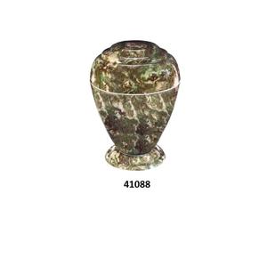 Urna para adultos de cremación de mármol cultivado georgiano de gran venta para cenizas humanas urna funeraria georgiana grande con bolsa de terciopelo gratis - Product Image 4