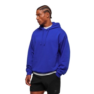 Ensemble de sweats à capuche unisexes pour hommes, logo personnalisé brodé, teinture unie, écologique, coupe-vent, respirant, en polaire polyester/coton, pour adultes - Product Image 3