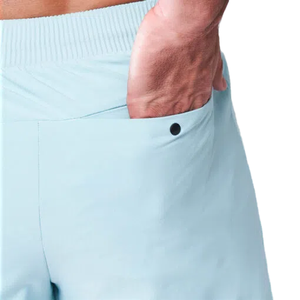 Pantalones cortos de entrenamiento para hombre, ropa deportiva para gimnasio con cintura elástica, tela transpirable de secado rápido y pedidos personalizados al por mayor - Product Image 2