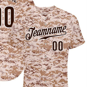 Jerseys de béisbol multicolores de dos tonos con diseño personalizado de buena calidad, jerseys de equipo con cuello en V de secado rápido transpirables impresos - Product Image 6