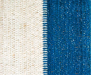 Rete Ombreggiante Rotolo Mt.100 Col. Bianco/Azzurro H. Cm. 400 mq 400 - Product Image 1