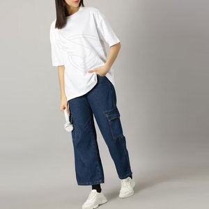 2025 T-Shirt surdimensionné personnalisé de haute qualité coton Polyester dernière conception T-Shirt surdimensionné fabriqué au Pakistan - Product Image 4