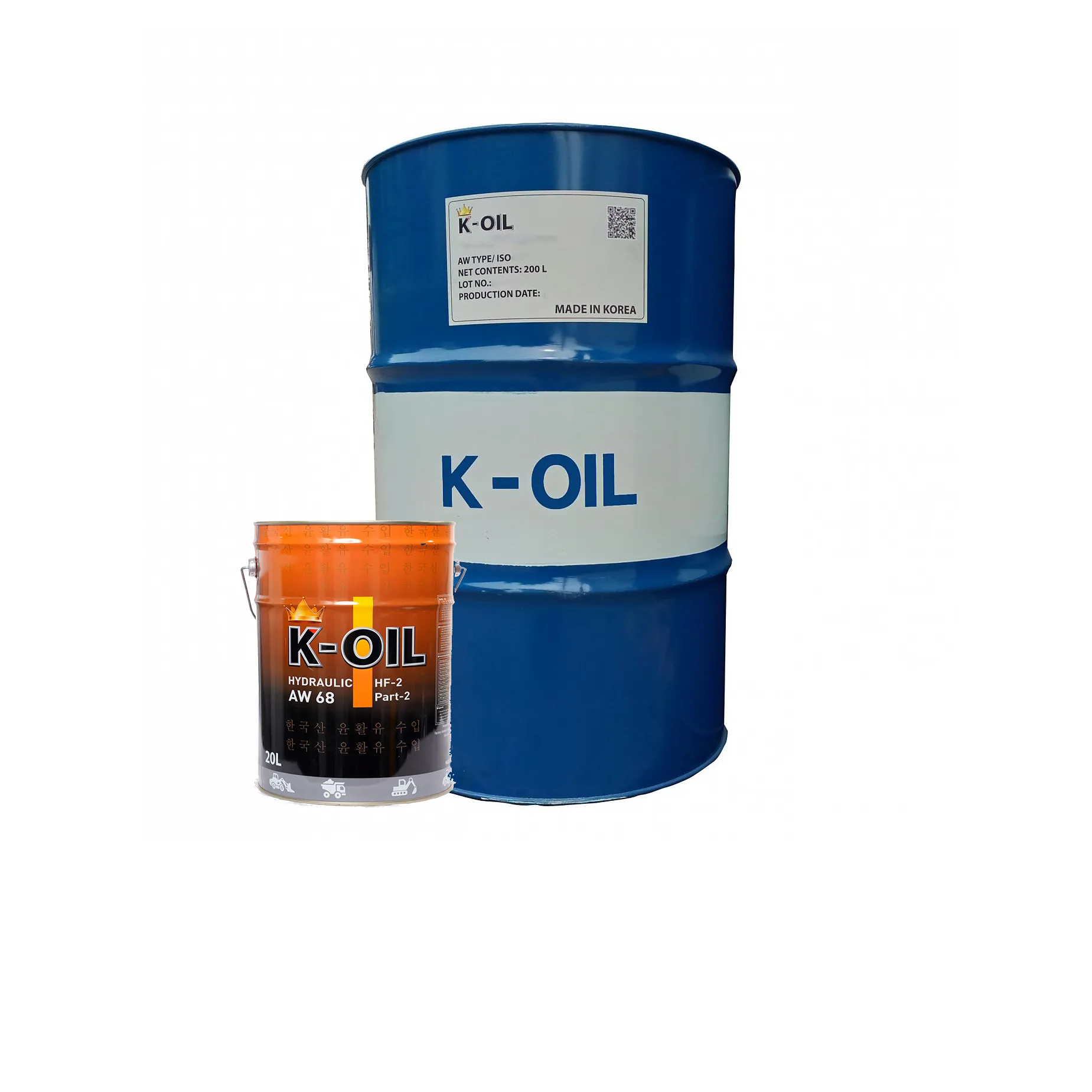 K-Oil الهيدروليكية سلسلة الزيت الهيدروليكي AW 46 انخفاض الودائع تشكيل النفط صفقة جيدة للاستخدام الصناعي فيتنام