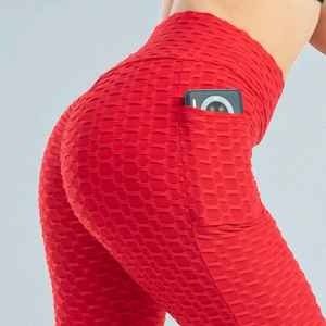 <b>Women</b> High Waist Pants Slim Fit <b>Stretch</b> Yoga Workout <b>Trousers</b> Pocket Leggings for Gym Running Plus Size Leggings - Product Image 3