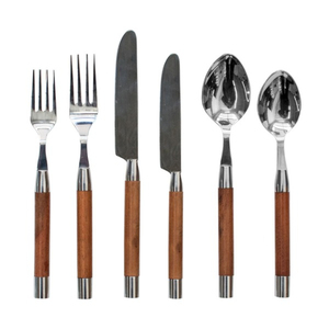 Top qualité prix d'usine vente en gros style moderne à bas prix en acier inoxydable multicolore couverts ensemble pour restaurants - Product Image 2