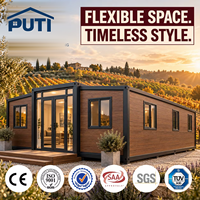 Offre Spéciale : Maison Conteneur Extensible 20ft/40ft Entièrement Meublée, Préfabriquée et Pliable pour Villages d'Accueil et Résidences pour Personnes Âgées