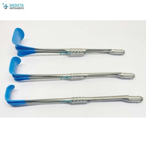 Ensemble complet d'écarteurs de gynécomastie Kit d'instruments chirurgicaux à fibre optique isolée en acier inoxydable - Product Image 3