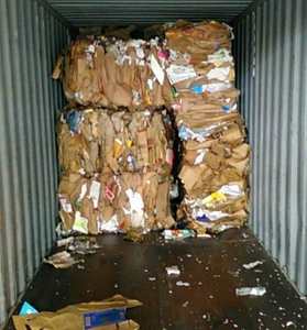 Vieux déchets de papier de déchets de carton ondulé/papier de rebut d'occ/occ 11 et occ 12 à vendre - Product Image 4