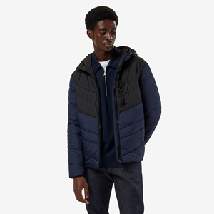 Wholesale Best Design Professional Men's <b>Puffer</b> <b>Jacket</b> Light Weight with Customized Logo Printing Stand Collar <b>Thin</b> for Winter - Product Image 1