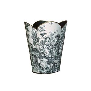 ถังขยะในอาคารสไตล์คลาสสิกพร้อมชุบทองพร้อมรูปทรงขนาดที่กำหนดเองได้ - Product Image 2