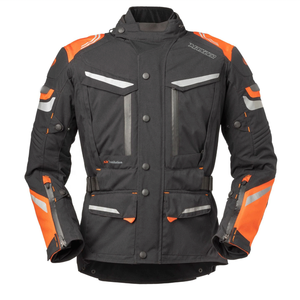 เสื้อแจ็คเก็ตมอเตอร์ไซค์สำหรับผู้ชาย ผ้าทอ ทนลม กันน้ำ ได้มาตรฐาน CE ผู้ผลิต OEM โรงงาน - Product Image 1