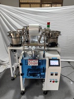 Machine de comptage et d'emballage verticale pour vis, écrous, boulons, rondelles et petites pièces de quincaillerie, pour scellage de sacs en plastique