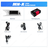 MEKEDE MNX android autoradio écran lecteur dvd prise en charge dvr dsp wifi 4g DAB OBD pour 8.8 pouces Audi A4 2009-2016 8.8 pouces