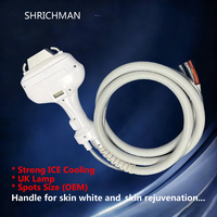 Pièce à main IPL SHRICHMAN UK, lampe au xénon, refroidissement par eau, 480/530/590 nm, filtre OEM, 1 million de tirs, CE ROHS, épilation, soin de la peau, lampe UK