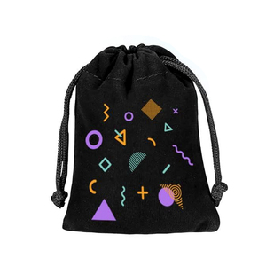 Customizable 7 x 9 cm Unisex <b>Drawstring</b> <b>Backpack</b> Soft Closure Canvas Lining for Daily Essentials and Personal Items - Product Image 1