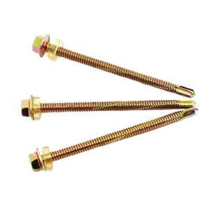 High Grade Hexagonal Head Steel With Rubber Washers <b>Screw</b> High Precision Double Pozi Odm Custom Package Vietnam Factory - Product Image 6