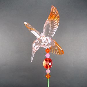 3D อะคริลิคสีฟ้าใสแบบทูโทนอุปกรณ์ตกแต่งสวนสำหรับเทศกาลคริสต์มาสปีใหม่ - Product Image 4