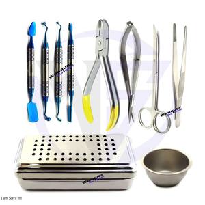 Kit Quirúrgico de Implantes Dentales de 10 Piezas, Herramientas Dentales de Acero Inoxidable, Proveedor OEM y Personalizable Wenquar - Product Image 2