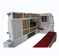 Fenêtre coulissante intérieure et extérieure de fourgonnette d'ambulance de voiture personnalisée