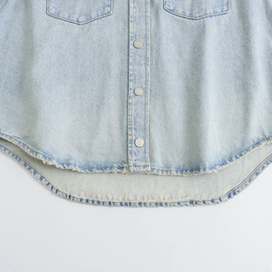 New Fashion Women Denim <b>Jacket</b> <b>Sheep</b> <b>Skin</b> Detail Cotton Fabric Waterproof Design-High Quality Hot Selling Trending Winter <b>Jacket</b> - Product Image 5