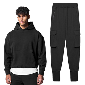 Top qualité coton et polyester vêtements pour hommes sweats à capuche Streetwear survêtements impression à capuche - Product Image 2