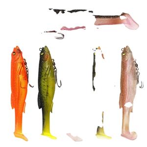 ORJD 125mm 21g MAGDRAFT 5 pulgadas (3/4oz.) Imán de señuelo de pesca suave sin plomo cebo de lubina artificial biónico Iscas De Pesc HBS04 - Product Image 6